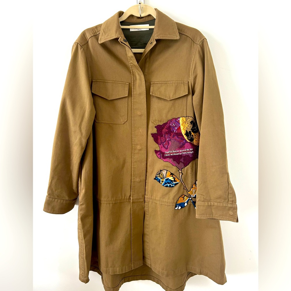 Valentino Military Swing Jacket Women’s Size 40
